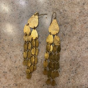 Marcia Moran Gold Earrings